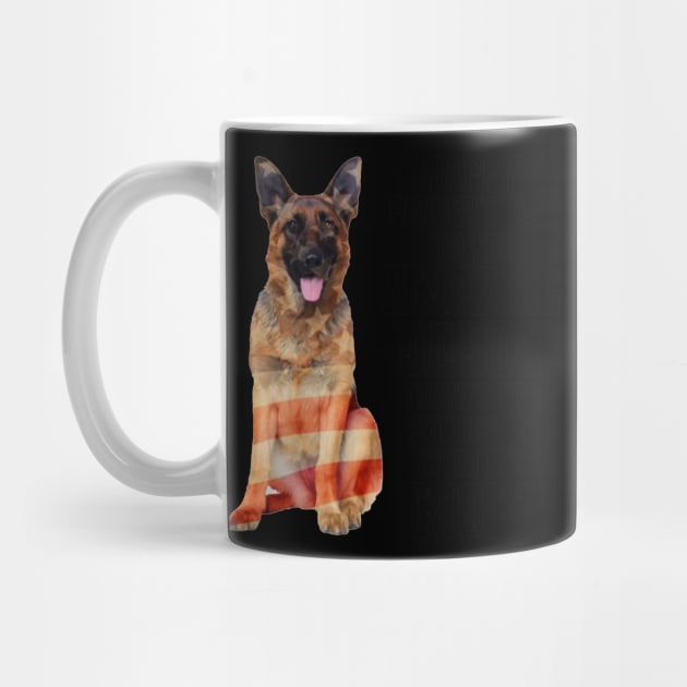 German Shepherd Happy Father's Day To My Amazing Daddy Thanks For Putting Up With My Mom by Drich Store